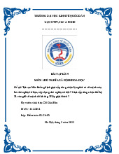 Tại sao Mác khẳng định giai cấp công nhân là người có sứ mệnh xóa bỏ chủ nghĩa tư bản, xây dựng chủ nghĩa xã hội ? | Bài tập lớn môn Chủ nghĩa xã hội Neu