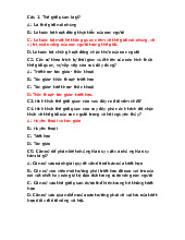 Đề cương Triết học – tóm tắt kiến thức cơ bản và các câu hỏi ôn tập -Trường Đại học Vinh