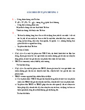 Câu hỏi ôn tập Chương 3 | Kinh tế chính trị Mác - Lênin | Đại học Tôn Đức Thắng