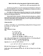 Định lý bốn điểm và ứng dụng giải một số bài toán hình học phẳng - Toán 6