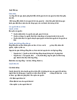 Chương 7: Thừa kế - Pháp luật đại cương | Trường Đại học CNTT Thành Phố Hồ Chí Minh