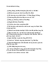 Câu hỏi thi môn lịch sử Đảng  -Trường Đại học văn hóa Hà Nội