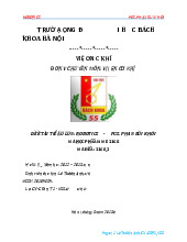 Đề tài tiểu luận robotics | Trường Đại học Kinh tế Thành phố Hồ Chí Minh