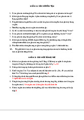 Câu Hỏi và Bài Tập chương 3 môn Kinh tế vi mô | Trường Đại học Kinh Tế Quốc Dân