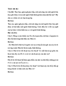 Soạn bài Sống hay không sống - Đó là vấn đề | Ngữ văn 11 Chân trời sáng tạo