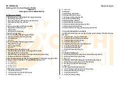 Trắc nghiệm tài chính tiền tệ có đáp án - Tài chính doanh nghiệp | Trường Đại học Tài chính - Kế toán