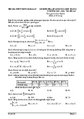 Đề giữa kỳ 1 Toán 11 năm 2024 – 2025 trường THPT Việt Nam – Ba Lan – Hà Nội