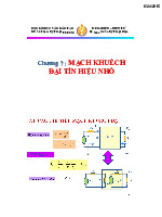 Chương 7.1: Mạch Khuếch Đại Điện Tử: Tóm Tắt và Các Khái Niệm Chính | Môn Mạch điện tử 1 - Đại học Sư phạm Kỹ thuật Thành phố Hồ Chí Minh