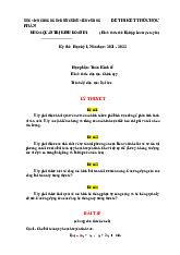 Đề thi kết thúc học phần môn Toán kinh tế | Học viện Công Nghệ Bưu Chính Viễn Thông