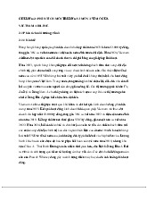 Tiểu luận  PHÂN TÍCH MÔI TRƯỜNG VI MÔ VÀ VĨ MÔ CỦA VIETNAM AIRLINE môn Quản tri học - Trường Đại học Thủ Dầu Một.