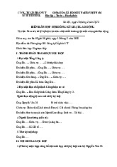 Biên bản Họp Hội Đồng Kỷ Luật Lao Động - Công Ty Cổ Phần VT môn Luật kinh tế | Trường đại học Mở Hà Nội