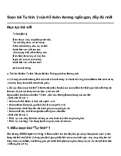 Soạn bài Tự tình 2 của Hồ Xuân Hương ngắn gọn, đầy đủ nhất | Ngữ văn 11