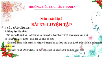 Giáo án điện tử Toán 3 Chương 2 Cánh diều: Luyện tập trang 79