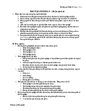 Bài tập chương 5 - Môn Kinh tế vĩ mô - Đại Học Kinh Tế - Đại học Đà Nẵng