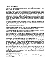 Đề cương môn Luật hiến pháp - Trường Đại học lao động -  xã hội