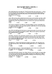 15 Câu trắc nghiệm kết thúc chương - Xác suất thống kê | Trường Đại học Mở Thành phố Hồ Chí Minh