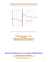 Ôn kiến thức, luyện kỹ năng bài giảng đường tiệm cận của đồ thị hàm số