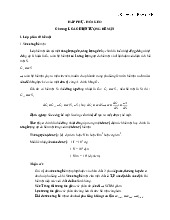 Chương 1: Các hiện tượng bề mặt | Tài liệu môn Hóa lý 2 | Đại học Bách khoa hà nội