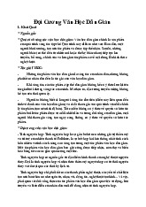 Đại Cương Văn Học Dân Gian: Nguồn Gốc, Đặc Trưng và Phân Tích | Môn Văn học dân gian - Đại học Sư phạm Hà Nội 2