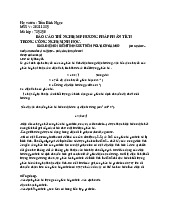 Báo cáo thí nghiệm phương pháp phân tích Điện di biến tính SDS trên Polyacrylamid môn Công nghệ sinh học | Trường Đại học Bách Khoa Hà Nội