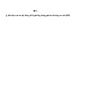 Ôn tập trắc nghiệm kinh tế vi mô | Trường Đại học Kinh Tế - Luật