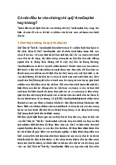 Có nên đầu tư vào chứng chỉ quỹ VinaCapital hay không?