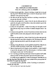 Đề cương ôn tập môn CNXH-KH: Chủ nghĩa xã hội và giai cấp công nhân. Môn Chủ nghĩa xã hội khoa học (UET) | Trường Đại học Công nghệ, Đại học Quốc gia Hà Nội.