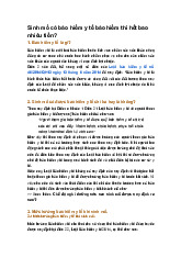 Sinh mổ có bảo hiểm y tế bảo hiểm thì hết bao nhiêu tiền?