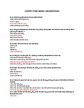 Bộ đề thi trắc nghiệm môn Kiểm toán | Đại học Kinh tế Thành phố Hồ Chí Minh