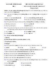 Đề thi thử tốt nghiệp THPT 2025 môn Giáo dục Kinh tế và Pháp luật bám sát đề minh họa - Đề 11