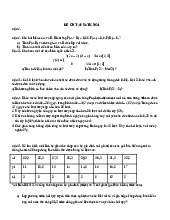 Đề ôn tập xác suất thống kê | Đại học Kinh tế kỹ thuật công nghiệp