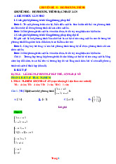 Chuyên Đề Hệ Phương Trình Ôn Thi Vào 10 Giải Chi Tiết