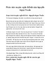 Phân tích truyện ngắn Bố tôi của Nguyễn Ngọc Thuần | Ngữ văn 9 Kết nối tri thức