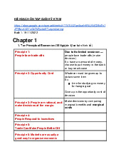 Kế hoạch ôn tập cuối kỳ - Môn Kinh tế vĩ mô - Đại Học Kinh Tế - Đại học Đà Nẵng