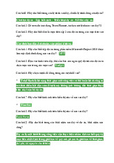 Đề cương ôn tập môn Business and Technology | Trường Đại học Kinh doanh và Công nghệ Hà Nội