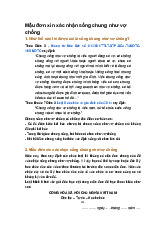 Mẫu đơn xin xác nhận sống chung như vợ chồng