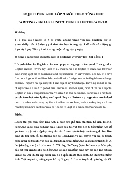 Write about what you use English for in your daily life