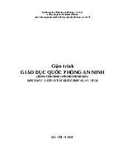 GIÁO TRÌNH HỌC PHẦN 2