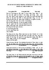 Bảng so sánh đặc trưng mô hình xây dựng chủ nghĩa xã hội ở nước ta môn Chủ nghĩa xã hội khoa học | Trường Đại học Tôn Đức Thắng