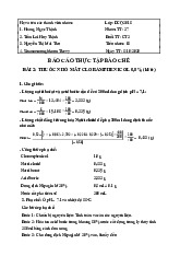 Báo cáo thực tập bào chế | Đại học Công Nghệ Đông Á