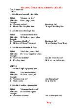 Đề Cương Ôn Tập Giữa Học Kỳ 2 Tiếng Anh 4 Global 2024-2025 Có Đáp Án