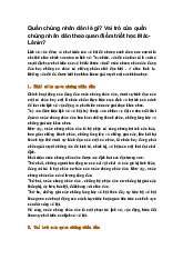 Quần chúng nhân dân là gì? Vai trò của quần chúng nhân dân theo quan điểm triết học Mác-Lênin?