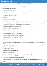 Bài tập Mở rộng vốn từ - Ôn hè Tiếng Việt 3