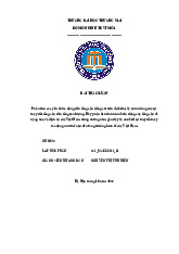 Phân Tích Tổng Cầu và Tác Động Đến Tăng Trưởng | Bài thảo luận Kinh tế vĩ mô