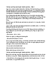 Viết bài văn kể lại câu chuyện “Sự tích cây thì là” với những chi tiết sáng tạo | Tập làm văn 5 Kết nối tri thức