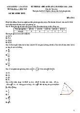 Đề học sinh giỏi Toán 12 năm 2024 – 2025 sở GD&ĐT Bà Rịa – Vũng Tàu