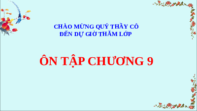 Bài giảng điện tử môn Toán 7 Chương 9 Bài tập cuối chương 9 | Chân trời sáng tạo