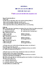 Dạng bài xác định loại biến cố - Ôn hè Toán 7 lên 8