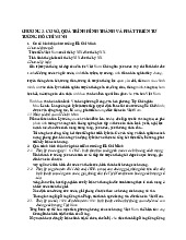 Đề cương TT HCM - Trường Đại học Kinh tế - Tài chính thành phố Hồ Chí Minh