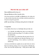 Phân Biệt Hiệu Quả và Hiệu Suất trong Quản Trị Doanh Nghiệp | Quản trị hiệu suất doanh nghiệp | Đại học Kinh tế - Đại học Đà Nẵng